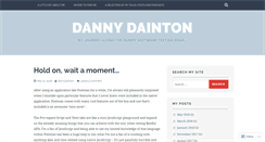 Desktop Screenshot of dannydainton.com